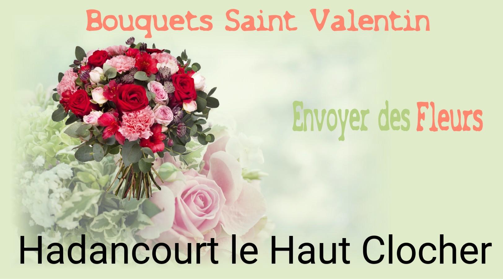 Roses de Saint-Valentin livrées à Hadancourt-le-Haut-Clocher